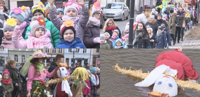 powitanie wiosny na rynku