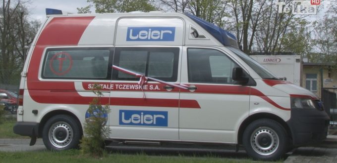 szpitale tczewskie otrzymały karetkę transportową