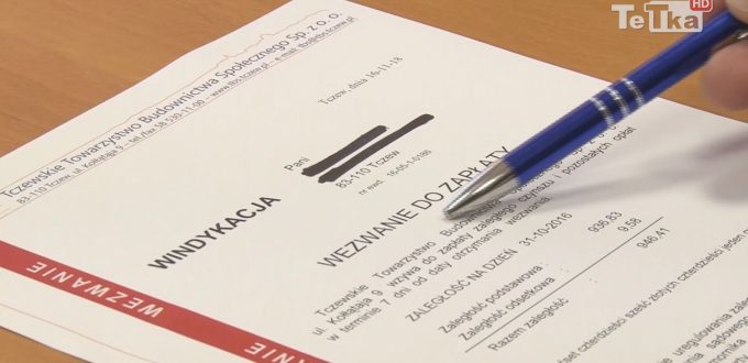 niektórzy lokatorzy mieszkań komunalnych zalegają z płatnościami czynszowymi
