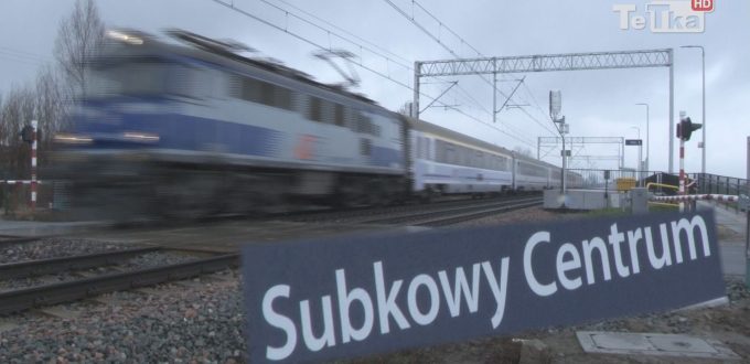 pociągi na stacji Subkowy Centrum