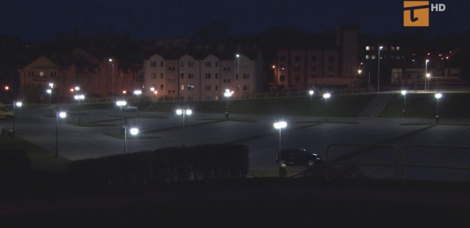 Na bulwarze nadwiślańskim świecą ledowe lampy