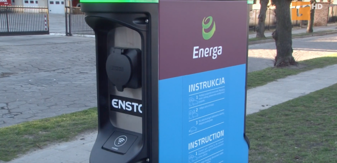 stacja dla aut elektrycznych