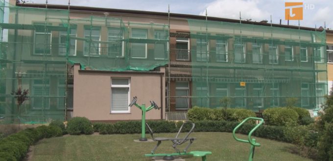 Budynek zespołu opiekuńczego jest termomodernizowany