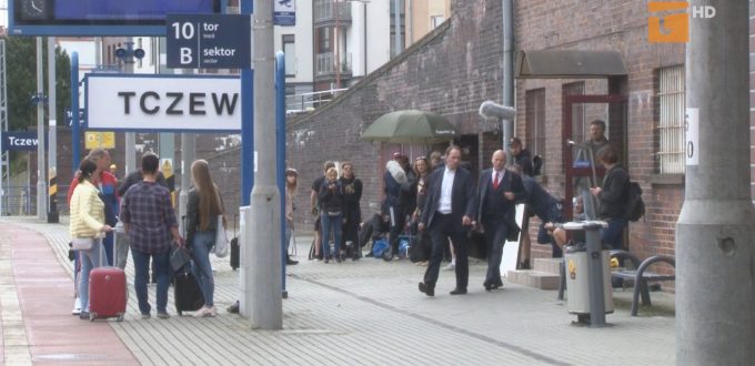 Futro z misia kręci się w Tczewie
