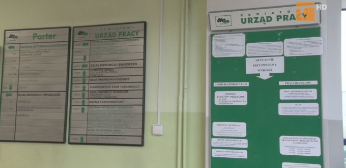 Powiatowy urząd pracy odnotowuje coraz mniejsze bezrobocie