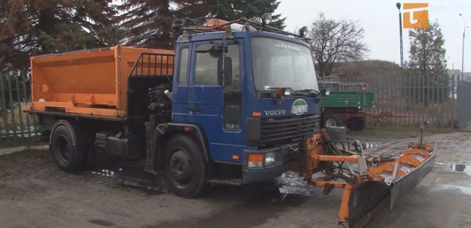 Zakład Usług Komunalnych rozpoczął działania związane z „Akcją zima”