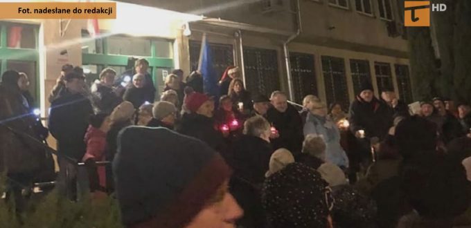 Protest przeciwko tzw. ustawie kneblującej