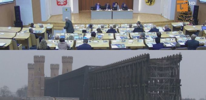 Sejmik wspiera odbudowę mostu