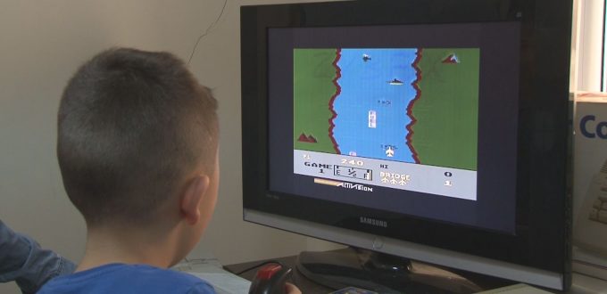 Najmłodsi zmierzyli się z grami retro