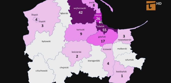 Szesnastu zdrowych na Pomorzu