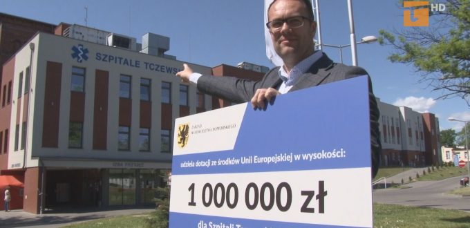 Milion złotych otrzymał tczewski szpital powiatowy na dezynfekcję i środki ochrony osobistej