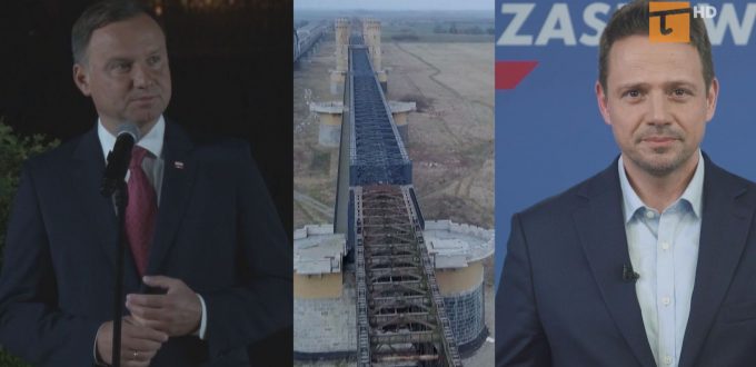 Prezydent Duda milczy, Trzaskowski wspiera