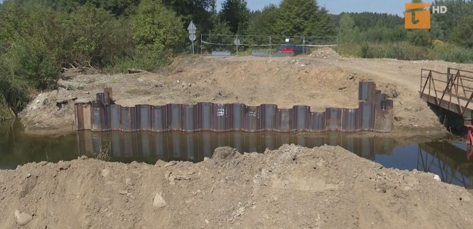 Budują nowy most między jeziorami