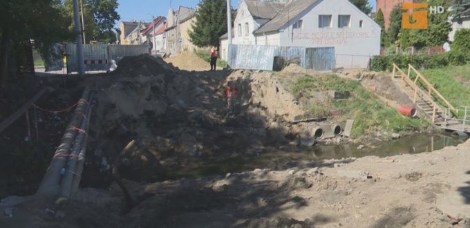 Rozebrano most nad Kanałem Młyńskim