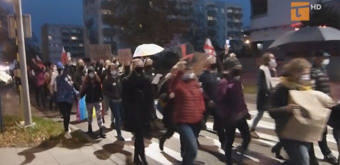 Protestowały na Suchostrzygach