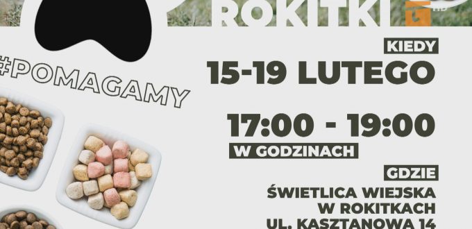 Rokitki kontynuują zbiórkę dla schroniska
