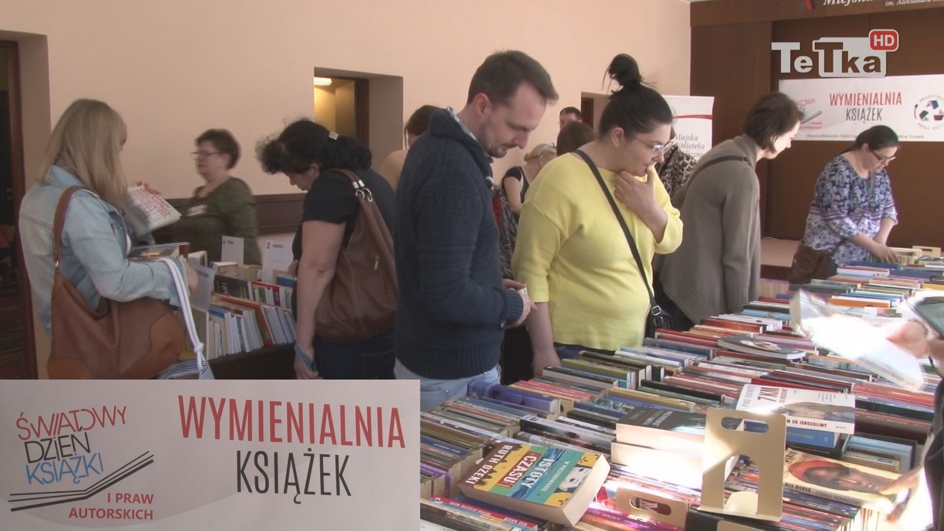 czytelnicy tczewskiej książnicy już po raz szósty mieli możliwość odświeżenia domowych kolekcji podczas Wymienialni książek