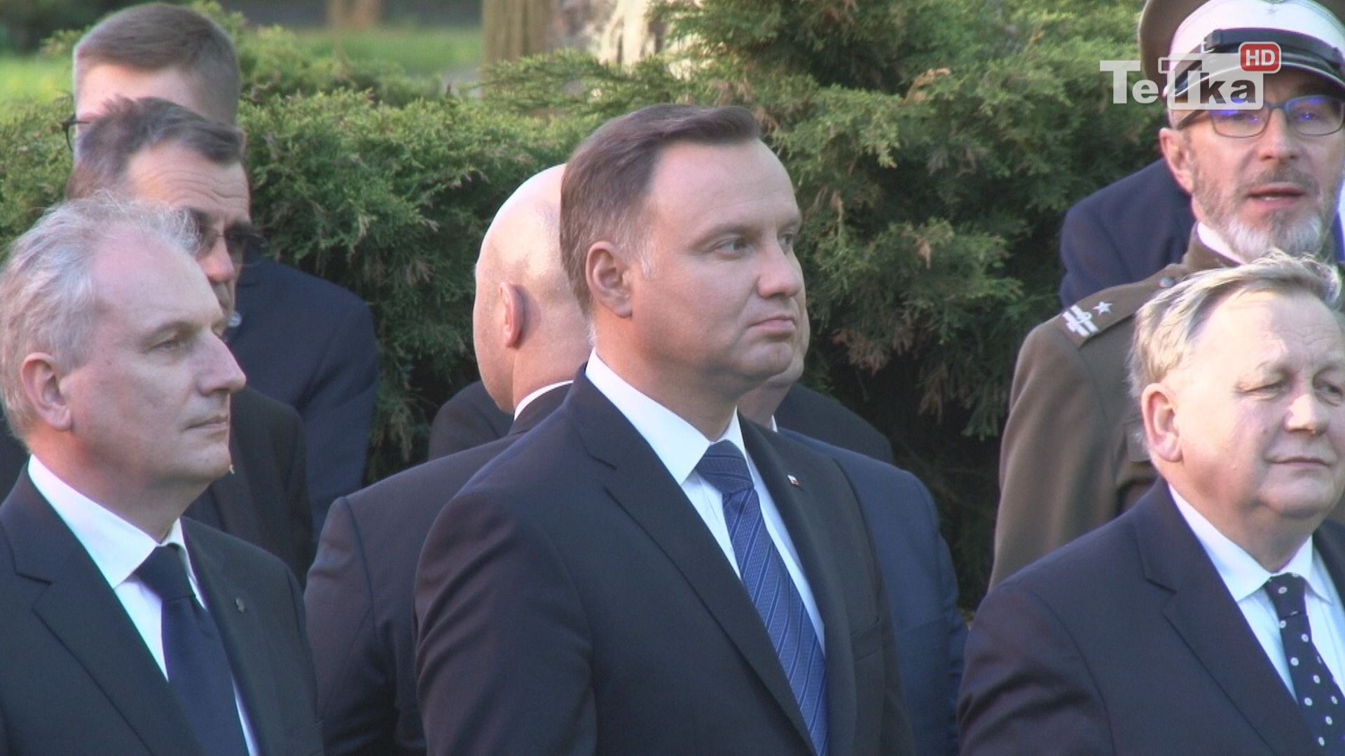 Prezydent Polski Andrzej Duda spotkał się z mieszkańcami Pelplina