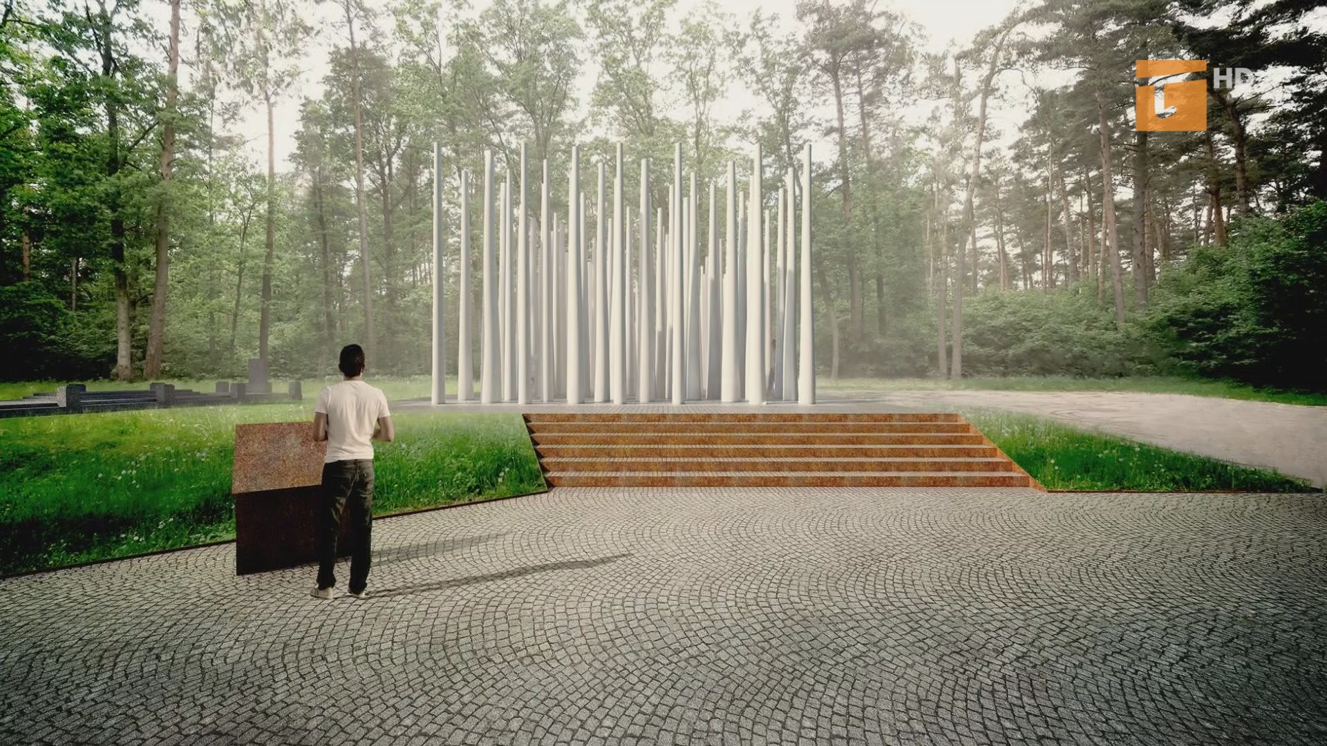 pomnik w Lesie Szpęgawskim
