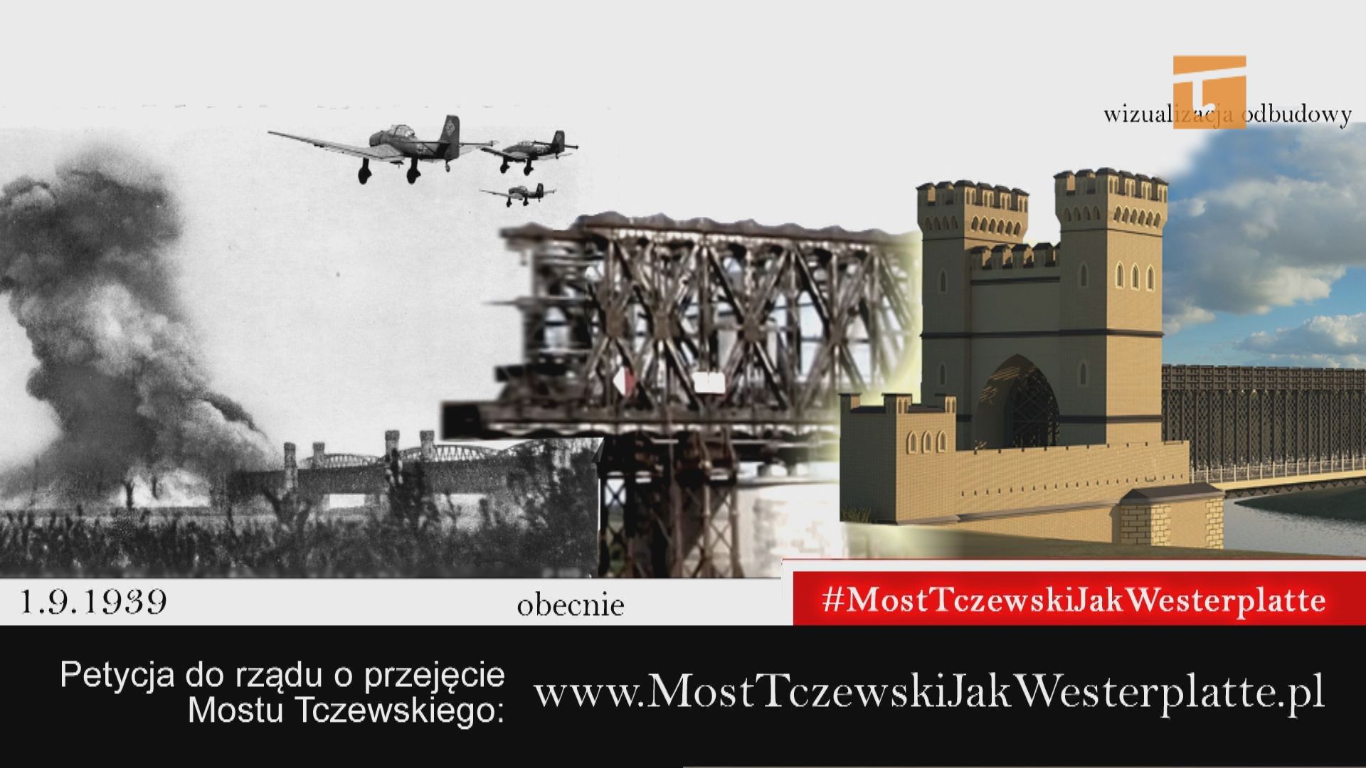 Most Tczewski jak Westerplatte