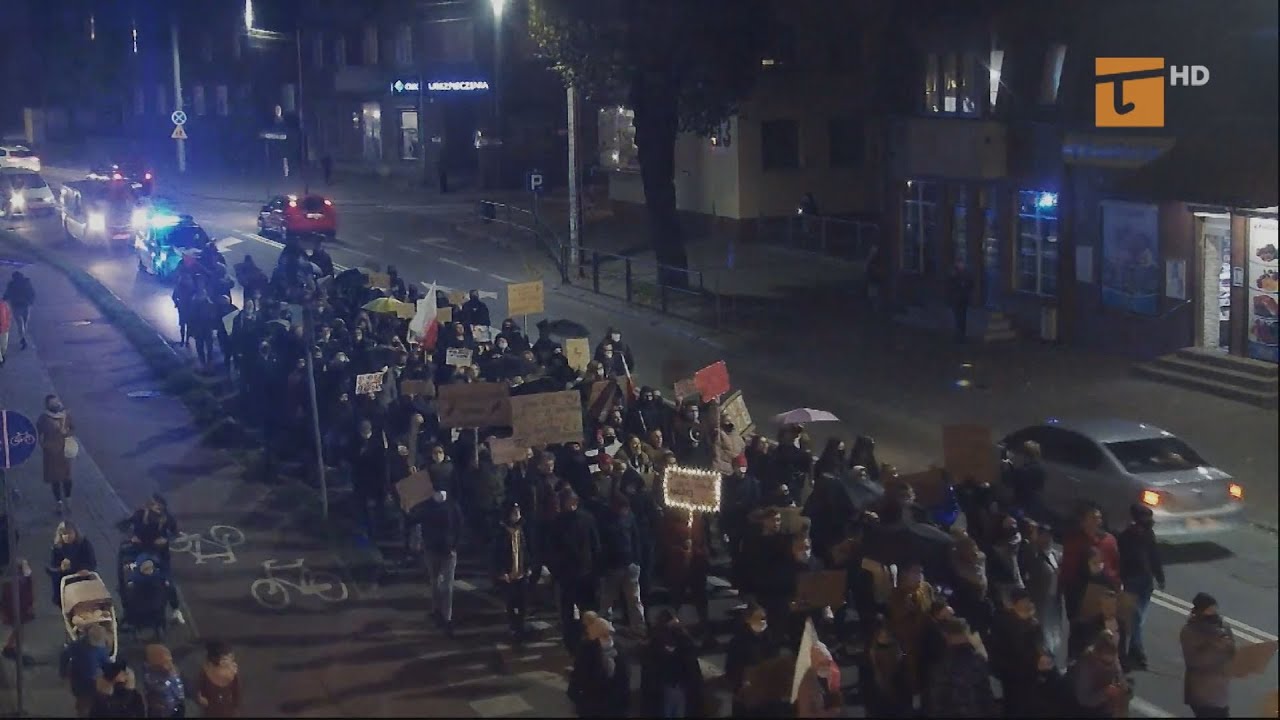 Tczewianki wciąż protestują na ulicach