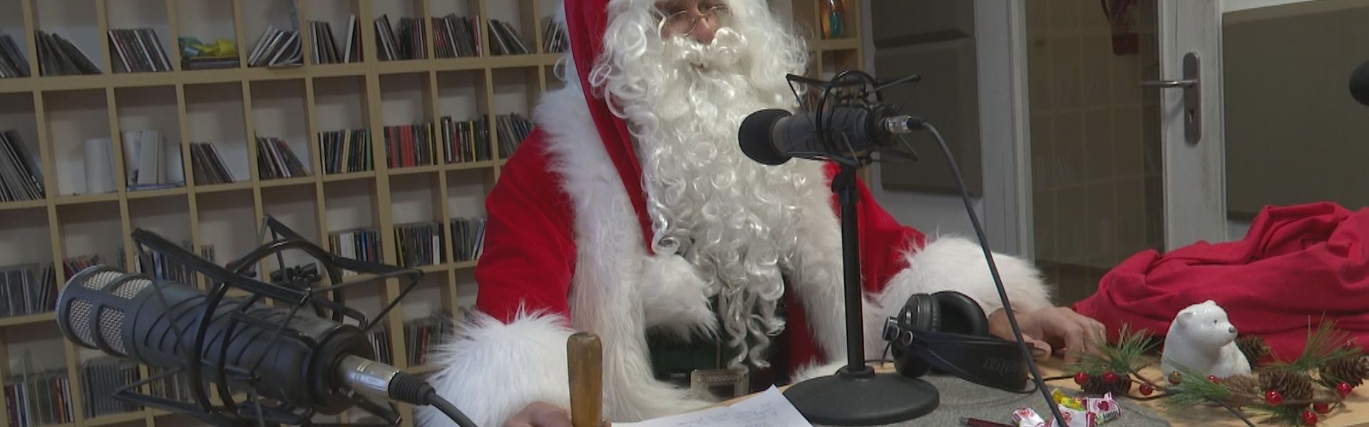 Mikołaj w radiu Tczew