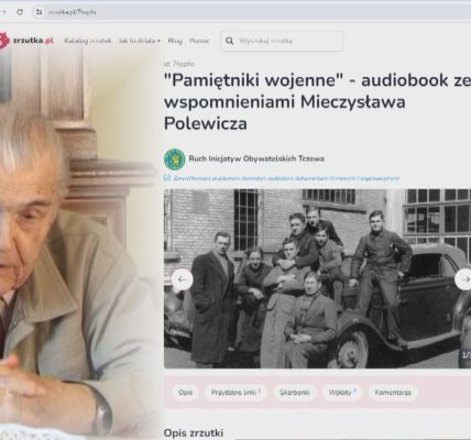 Pomóż wydać audiobooka ze wspomnieniami tczewianina