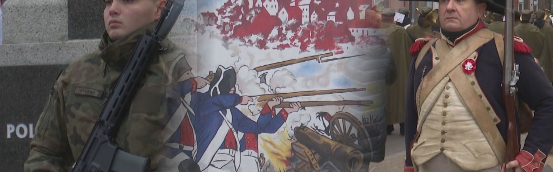 Napoleoński mural odsłonięty w Święto Niepodległości