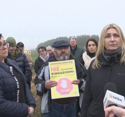 Protestują przeciwko planom budowy biogazowni