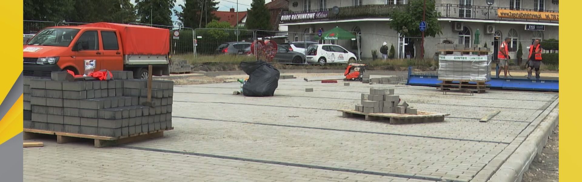 Trwa budowa parkingu przy Saperskiej