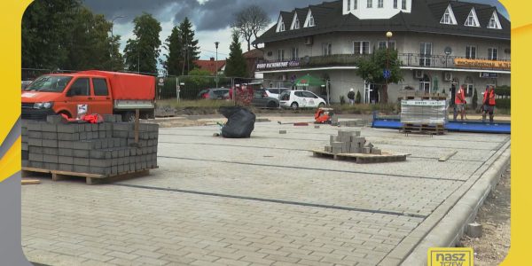 Trwa budowa parkingu przy Saperskiej