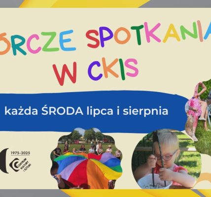 Twórcze spotkania w każdą środę w CKiS