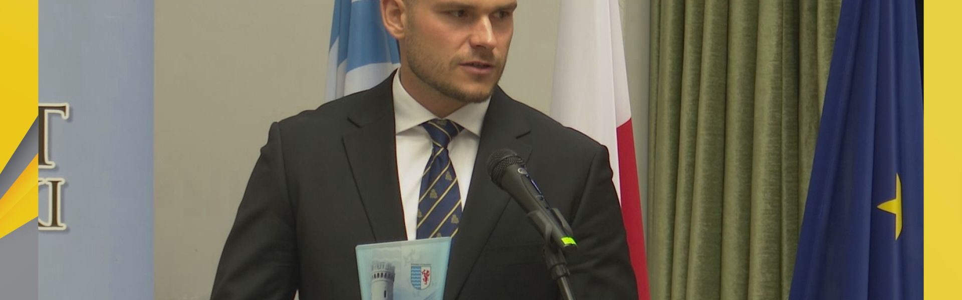 Mateusz Biskup nagrodzony Filarem Powiatu