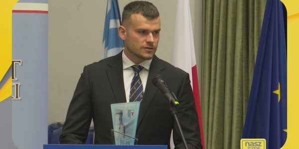 Mateusz Biskup nagrodzony Filarem Powiatu