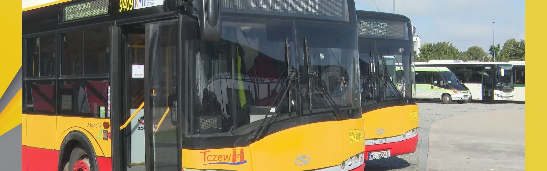 Klimatyzowane Relobusy na ulicach Tczewa
