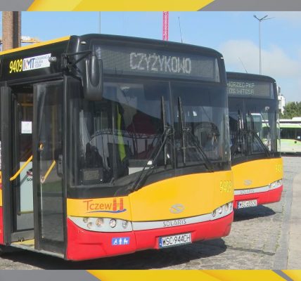 Klimatyzowane Relobusy na ulicach Tczewa