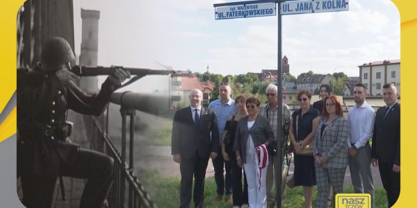 Kapitan Faterkowski patronem tczewskiej ulicy