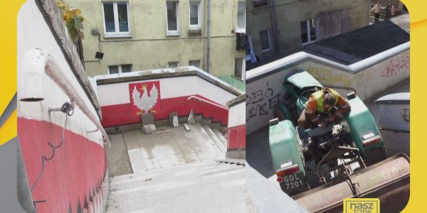 Schody traktorzysty doczekały się remontu