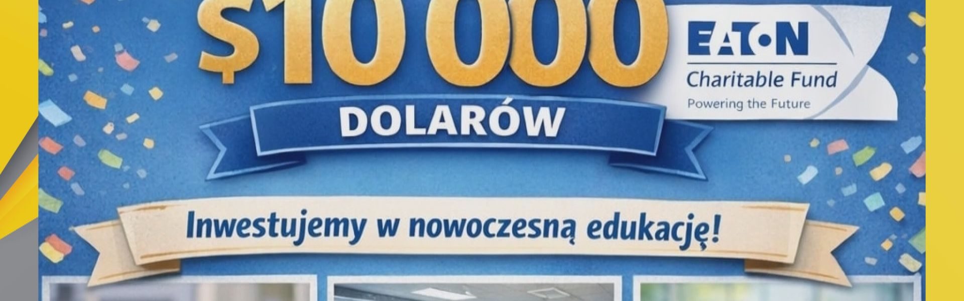 Nowe komputery dla II LO od fundacji Eaton