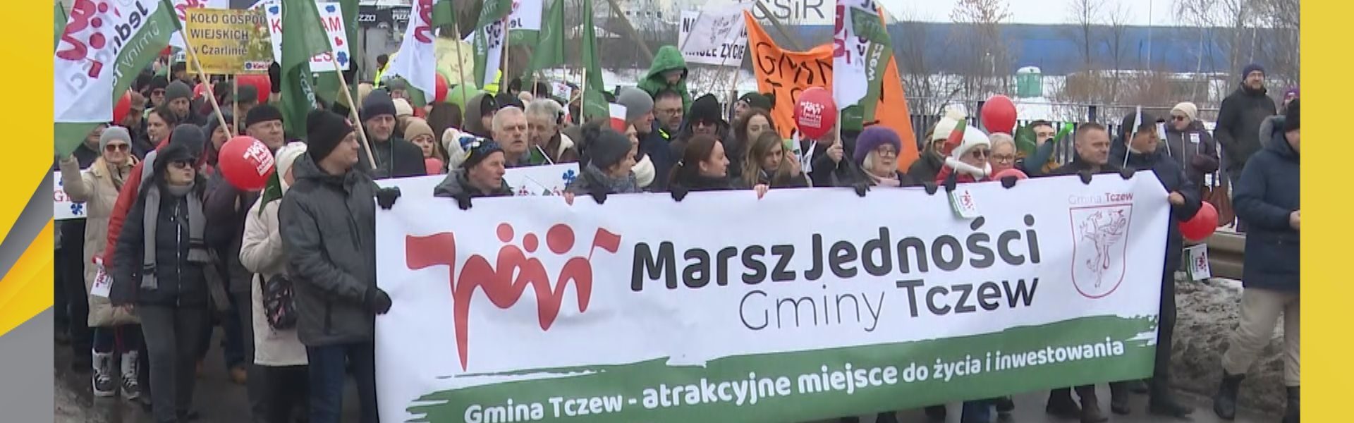 Przez Tczew przeszedł gminny Marsz Jedności