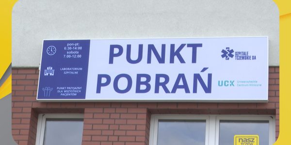 Działa drugi punkt pobrań szpitala i UCK