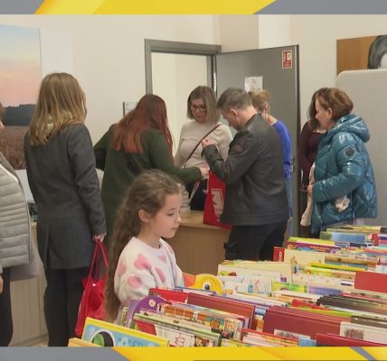 Wiosenna wymienialnia w bibliotece