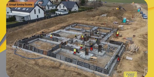 Trwa budowa przedszkola w Stanisławiu