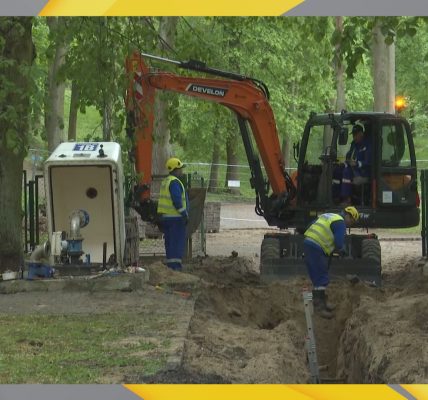 W parku ruszyła wymiana wodociągów