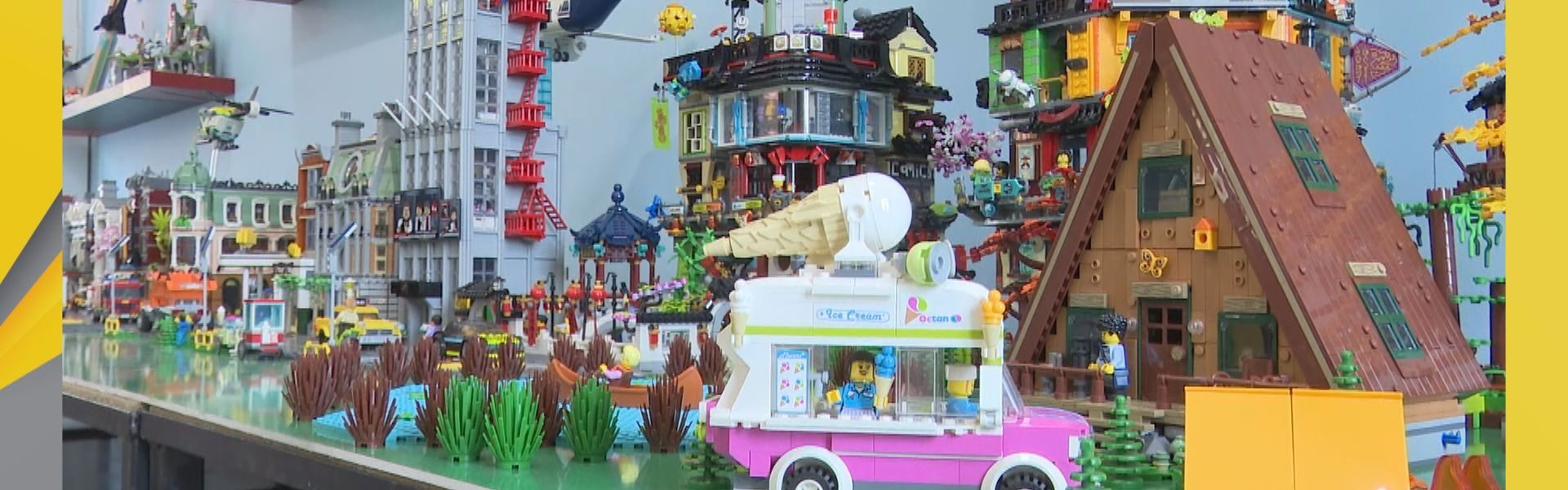 Odwiedź świat zbudowany z klocków Lego