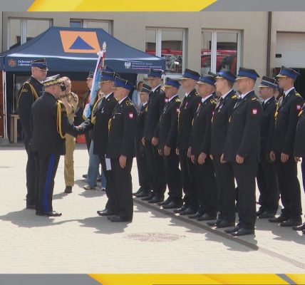 Strażacy świętowali w powiecie tczewskim
