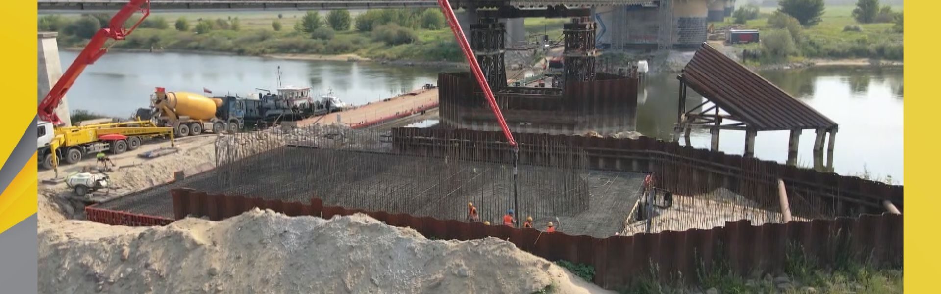 Dzieje się na placu budowy Mostu Tczewskiego