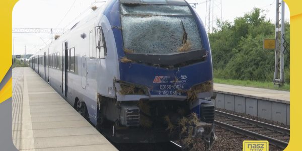 Pociąg zderzył się z ciągnikiem