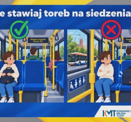 Uczą kulturalnych zachowań w autobusach